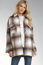 Load image into Gallery viewer, Pretty in Plaid Shacket
