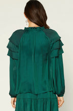 Load image into Gallery viewer, Studs &amp; Ruffles Blouse
